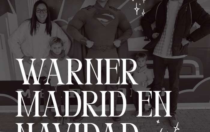 warner madrid en navidad con niños